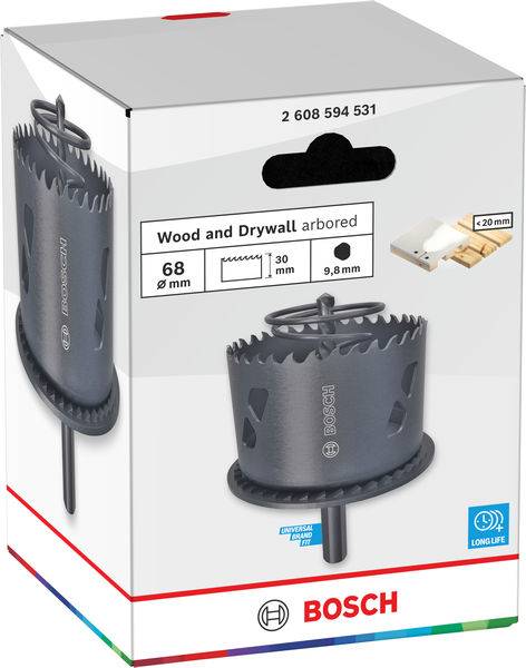 Bosch Accessories 2608594531 2608594531 Stiksav 68 mm 1 stk-1