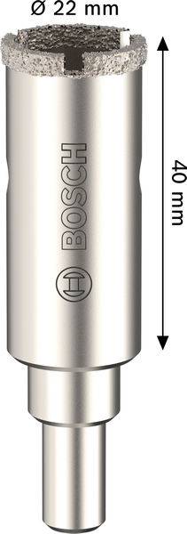 Bosch Accessories 2608594543 2608594543 Stiksav 22 mm diamantbestykket 1 stk-2