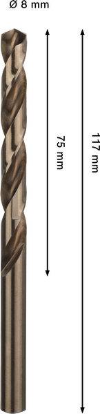 Bosch Accessories 2608577609 2608577609 Metal-spiralbor 1 stk-1