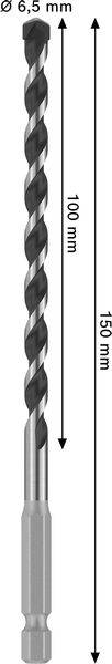 Bosch Accessories 2608706981 2608706981 Sten-spiralbor 1 stk-1