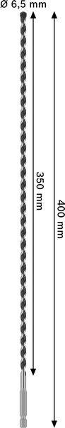 Bosch Accessories 2608706982 2608706982 Sten-spiralbor 1 stk-1