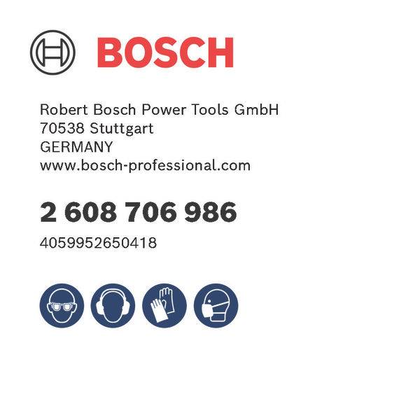 Bosch Accessories 2608706986 2608706986 Sten-spiralbor 1 stk-10