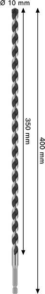 Bosch Accessories 2608706992 2608706992 Sten-spiralbor 1 stk-16