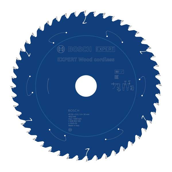 Bosch Accessories 2608902160 2608902160 Rundsavblad Antal tænder (per tomme): 48 1 stk-2