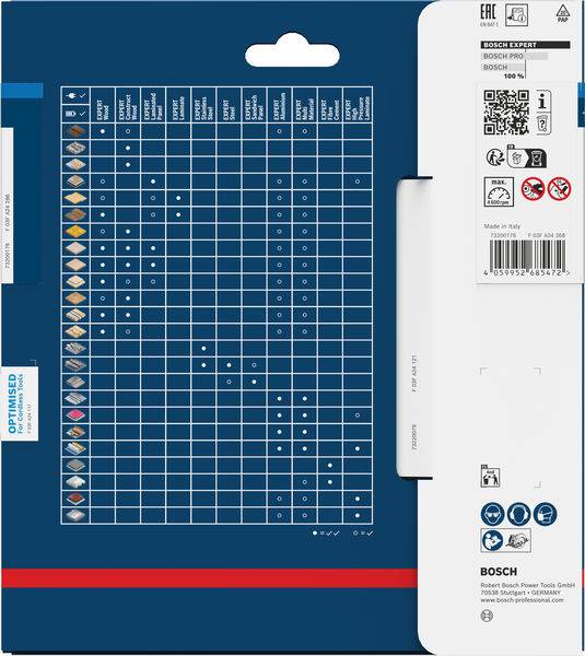 Bosch Accessories 2608902219 2608902219 Rundsavblad Antal tænder (per tomme): 48 1 stk-0