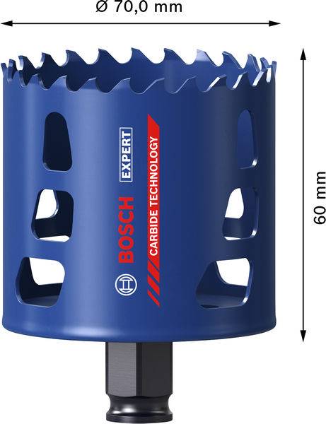 Bosch Accessories 2608901895 2608901895 Stiksav 70 mm Med hårdmetal 1 stk-1