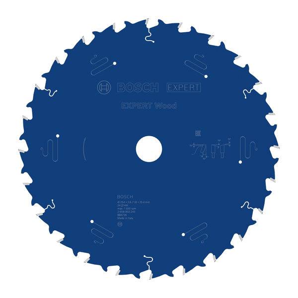 Bosch Accessories 2608902240 2608902240 Rundsavblad Antal tænder (per tomme): 24 1 stk-2