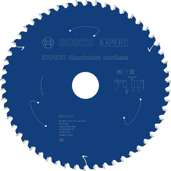 Bosch Accessories 2608902122 2608902122 Rundsavblad Antal tænder (per tomme): 54 1 stk-2