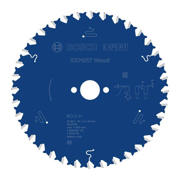 Bosch Accessories 2608902142 2608902142 Rundsavblad Antal tænder (per tomme): 36 1 stk-6