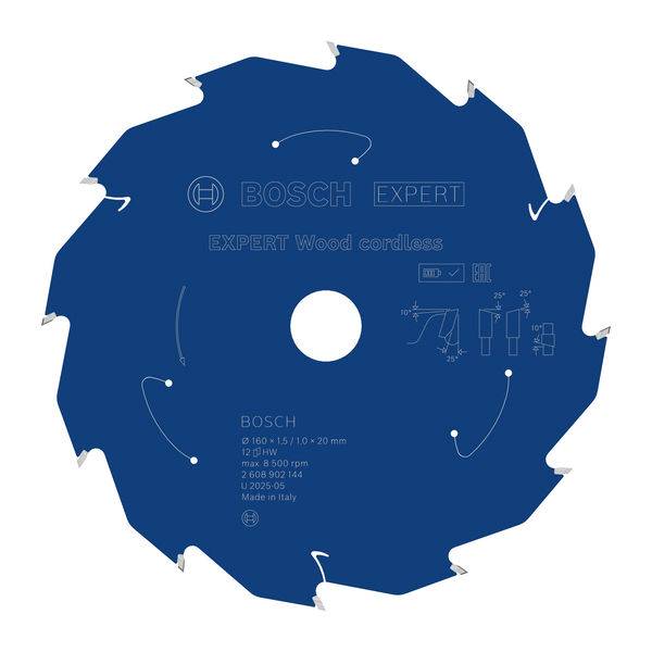 Bosch Accessories 2608902144 2608902144 Rundsavblad Antal tænder (per tomme): 12 1 stk-8