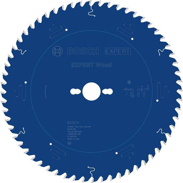 Bosch Accessories 2608902182 2608902182 Rundsavblad Antal tænder (per tomme): 60 1 stk-2