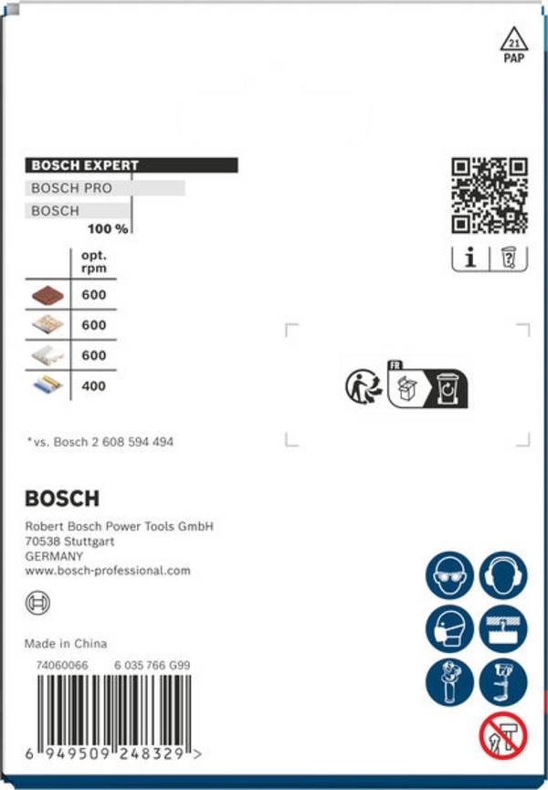 Bosch Accessories 2608901934 2608901934 Stiksav 76 mm Slebet 1 stk