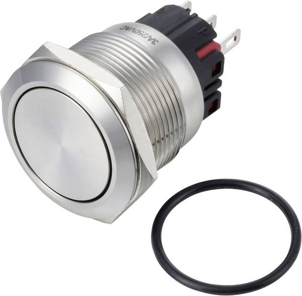TRU COMPONENTS TC-14939756 Trykknap 250 V/AC 3 A 1 x On/(On) Tastende (L x B x H) 34.5 x 25 x 25 mm IP65 1 stk