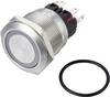 TRU COMPONENTS TC-14939804 Trykknap 250 V/AC 3 A 2 x On/(On) Tastende Rød (L x B x H) 34.5 x 25 x 25 mm IP65 1 stk
