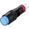 TRU COMPONENTS TC-14939968 Trykknap 250 V/AC 0.5 A 1 x On/(On) Tastende Blå (L x B x H) 38 x 12 x 12 mm IP40 1 stk