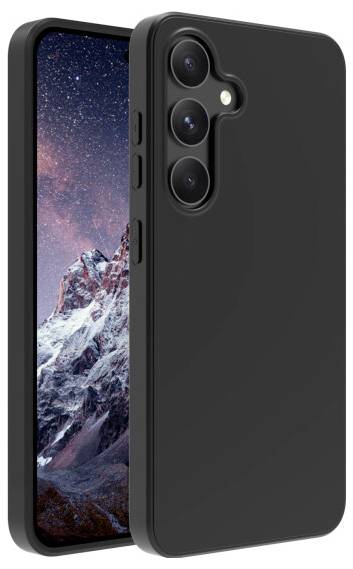 dbramante1928 Greenland Galaxy S24+ - Night Black Cover Samsung Galaxy S24+ Sort GLSPNIBL6013-2