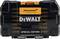 Sort DEWALT specialudgave-kasse med orange McLaren Formel 1-hold-branding på forsiden
