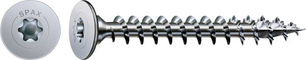 SPAX 0151010400253  Bagpanel-skruer 4 mm 25 mm T-STAR Plus    Stål  300 stk