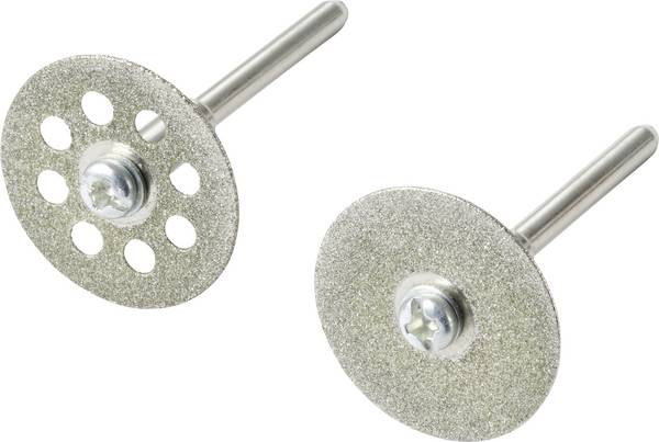 TOOLCRAFT TO-11230074  Diamantskæreskive  Diameter 22 mm   2 stk