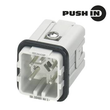 Weidmüller 2985430000 Afbryderindsats RockStar® HDC HA  4 PUSH IN med driftselement 1 stk