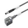Weidmüller 1271590040 Sensor- /aktor-tilslutningsledning 0.4 m Pol-tal (RJ): 3 1 stk Piece