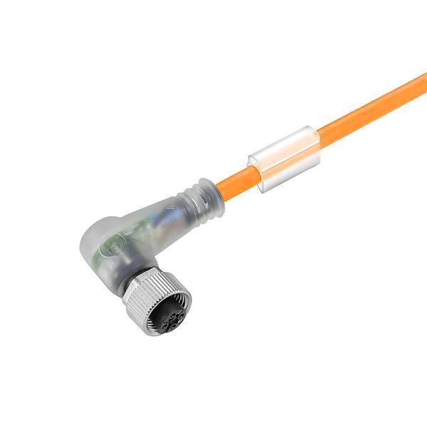 Weidmüller 2812670060 Sensor- /aktor-tilslutningsledning 0.6 m Pol-tal (RJ): 5 1 stk Piece-0