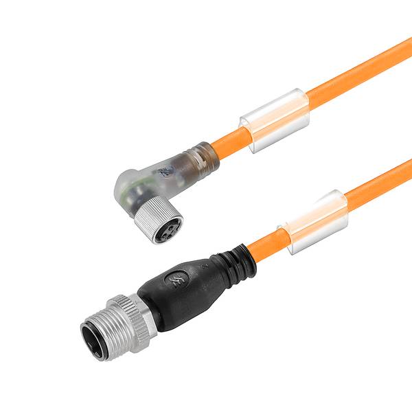Weidmüller 2812950060 Sensor-aktuator-forlængerledning 0.6 m Pol-tal (RJ): 3 1 stk-0