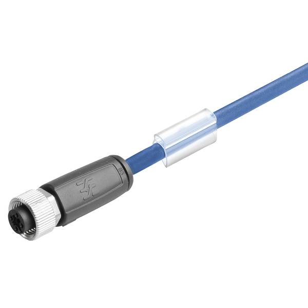 Weidmüller 1824570110 Sensor-aktuator-forlængerledning   1.1 m Pol-tal (RJ): 3 1 stk