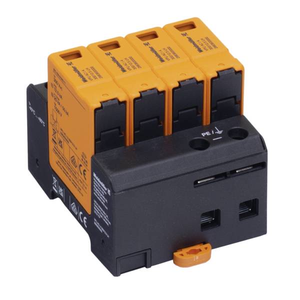 Weidmüller 2983600000 VPU AC I 4 300/12.5 LH Kombi-afleder Overspændingsbeskyttelse til: Fordelerskab Piece 1 stk-0