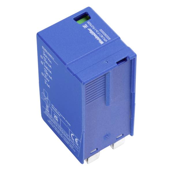 Weidmüller 3022930000 VPU AC I F 0 N-PE 275/25 Kombi-afleder Overspændingsbeskyttelse til: Fordelerskab Piece 1 stk-0