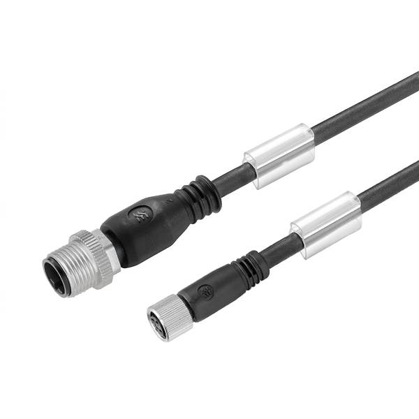 Weidmüller 9456660060 Sensor-aktuator-forlængerledning Stik 0.6 m Pol-tal (RJ): 4 1 stk Piece-0