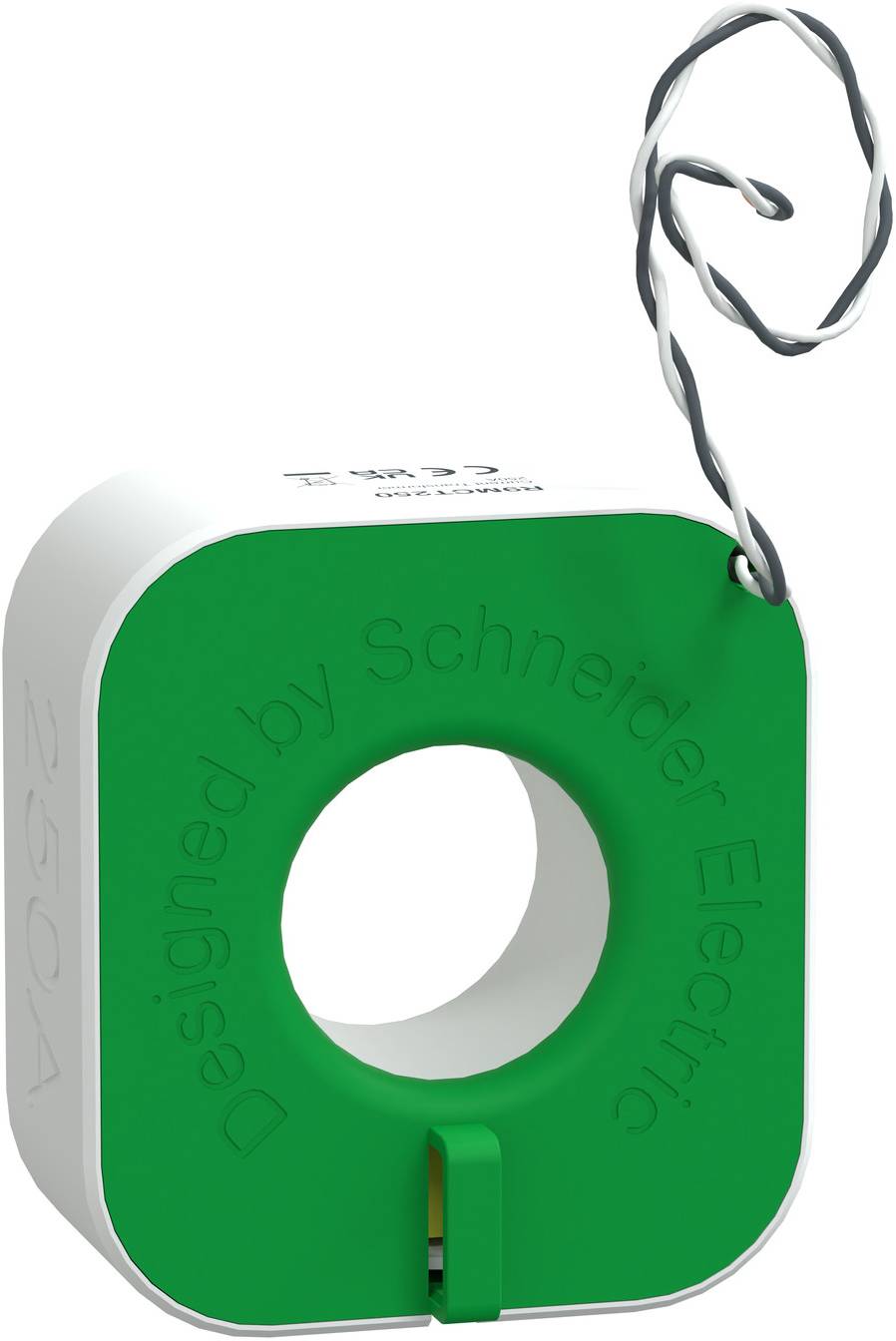 Schneider Electric R9MCT250 Strømtransformer Primærstrøm 250 A Sekundærstrøm 0.08 A Ledningsgennemføring Ø:27 mm 1 Set