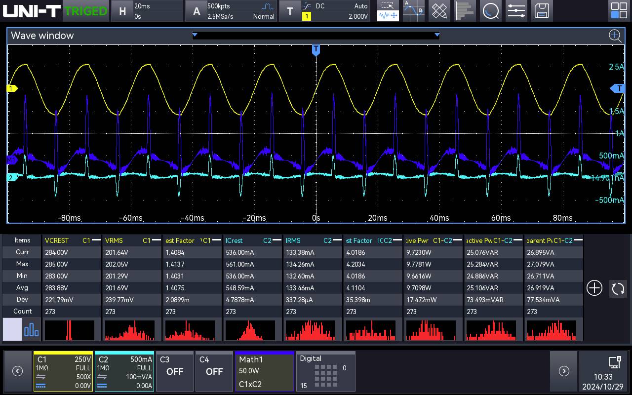 Uni-T MSO5000HD-PWR Software Option Oversvingningsanalyse 1 stk-0