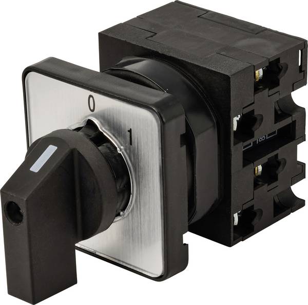 TRU COMPONENTS TC-LW42-20 C04/2 Endestopkontakt  20 A 690 V 1 x 45 ° Sort, Grå 1 stk