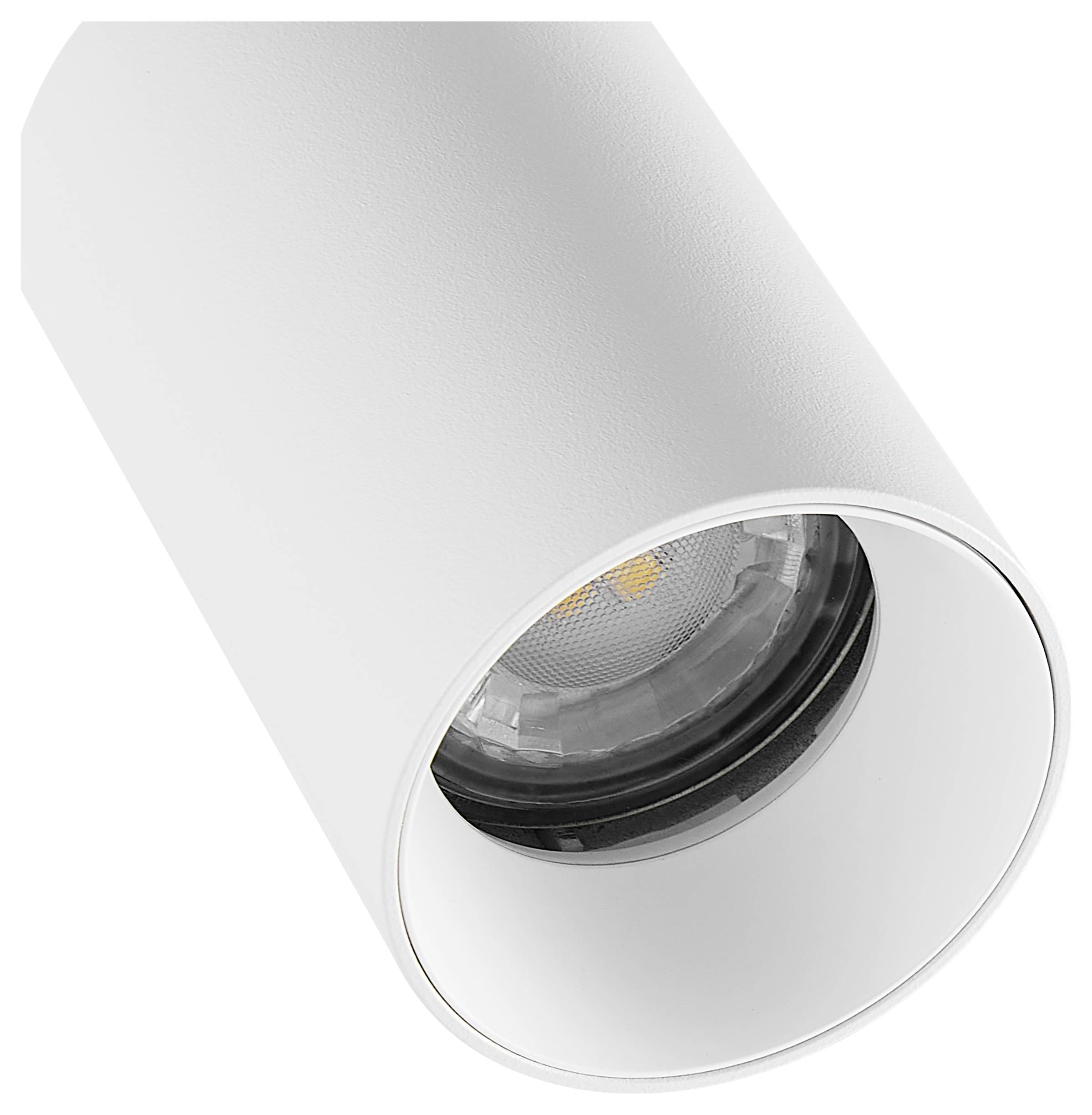 Snoopy-figur, der sidder på et rødt hundehus inden i en gul hyldeenhed, med planter og en lampe i baggrunden.
