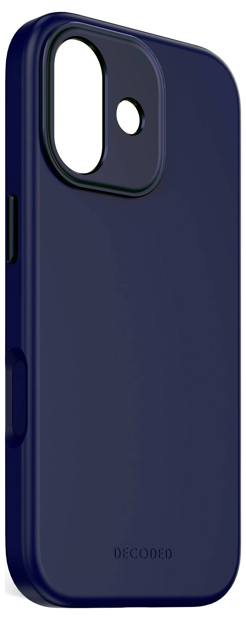Decoded Decoded AntiMicrobial Silicone Backcover Mobiltelefon backcover iPhone 17 Navy D25IPO17BCS9TY-1