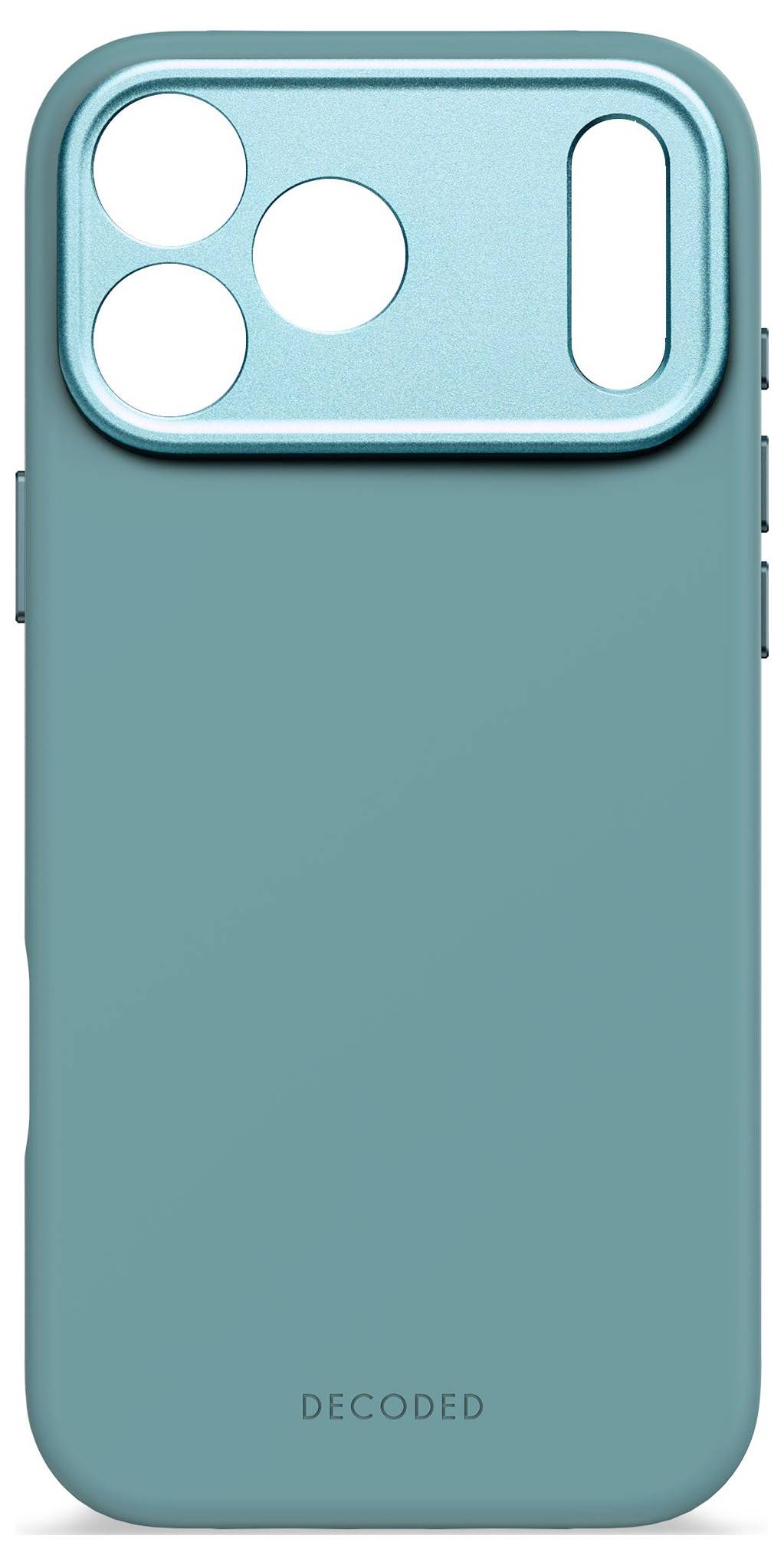 Decoded AntiMicrobial Silicone Mobiltelefon backcover iPhone 17 Pro Max Blå D25IPO17PKBCS9RB-7