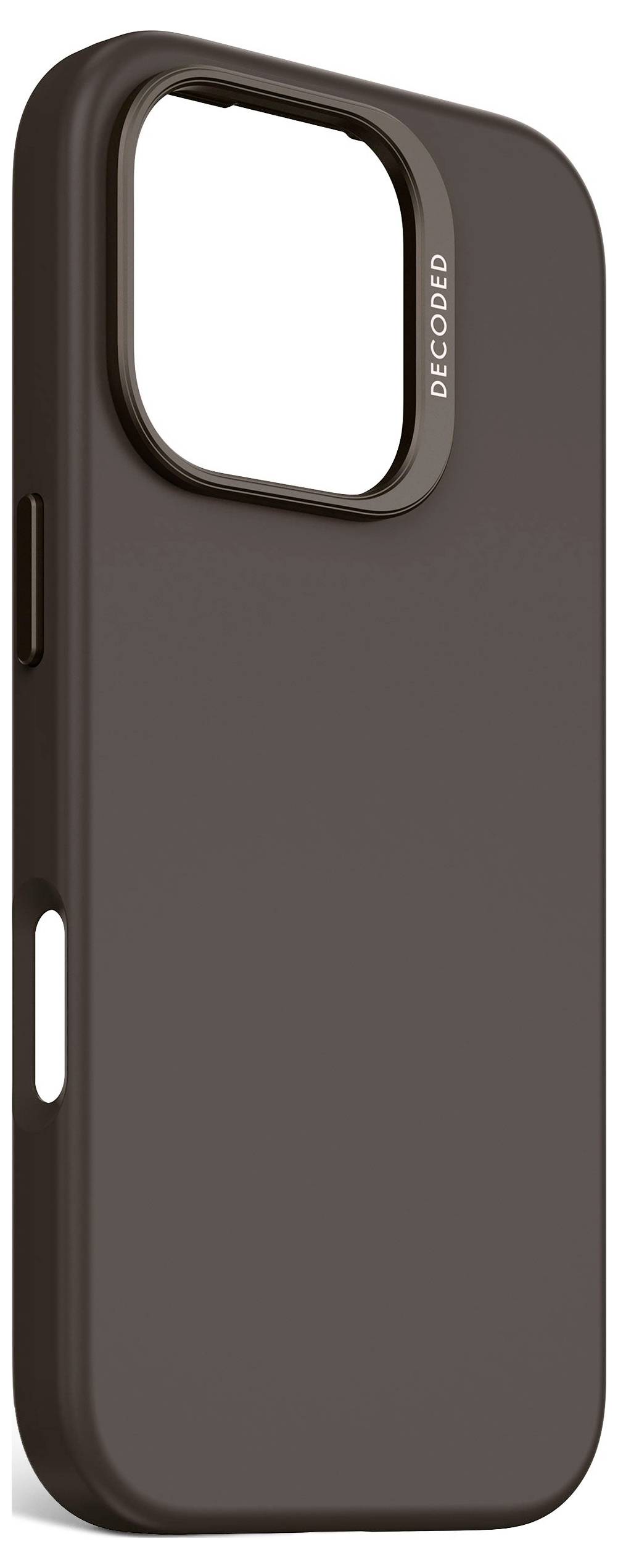 Decoded Decoded AntiMicrobial Silicone Backcover Mobiltelefon backcover iPhone 16 Pro Sort D25IPO16PBCS9PM-1
