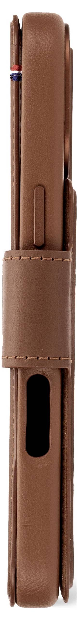 Decoded Decoded Leather Detachable Wallet iPhone Mobiltelefon backcover iPhone 16 Pro Brun D25IPO16PDW5TN-3
