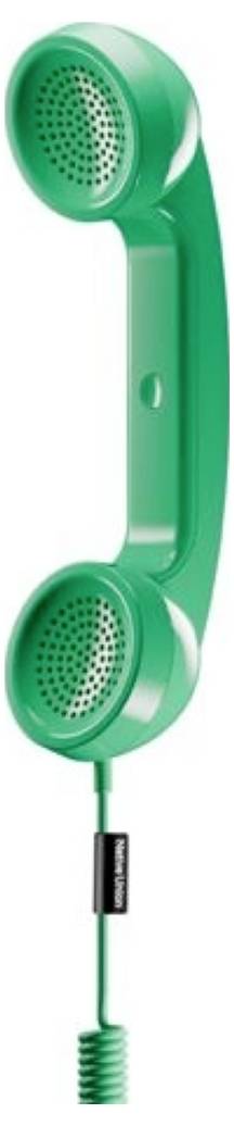 Native Union POP Phone On Ear hovedtelefoner kabelbundet Pinjegrøn Mobiltelefon-1