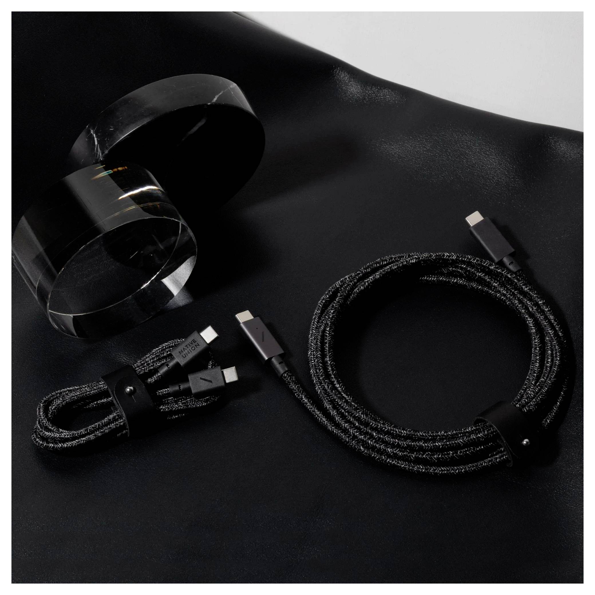 Native Union USB-C kabel 1.2 m Sort BELT-C-CS-BLK-2-NP-2