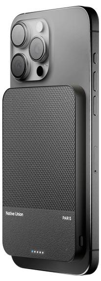 Native Union USB oplader (Re)Classic Qi2 Magnetic Powerbank PB-5KMS-BLK-Q2 Sort-1