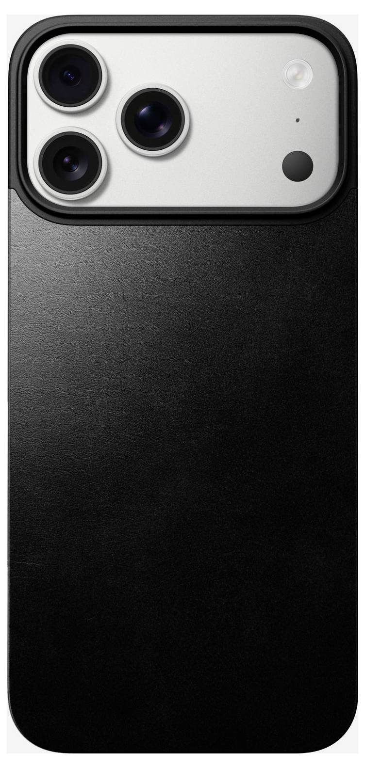 Nomad Magn. Leather Back MagSafe iPhone Leder Case iPhone 17 Pro Max Sort NM014391858-4