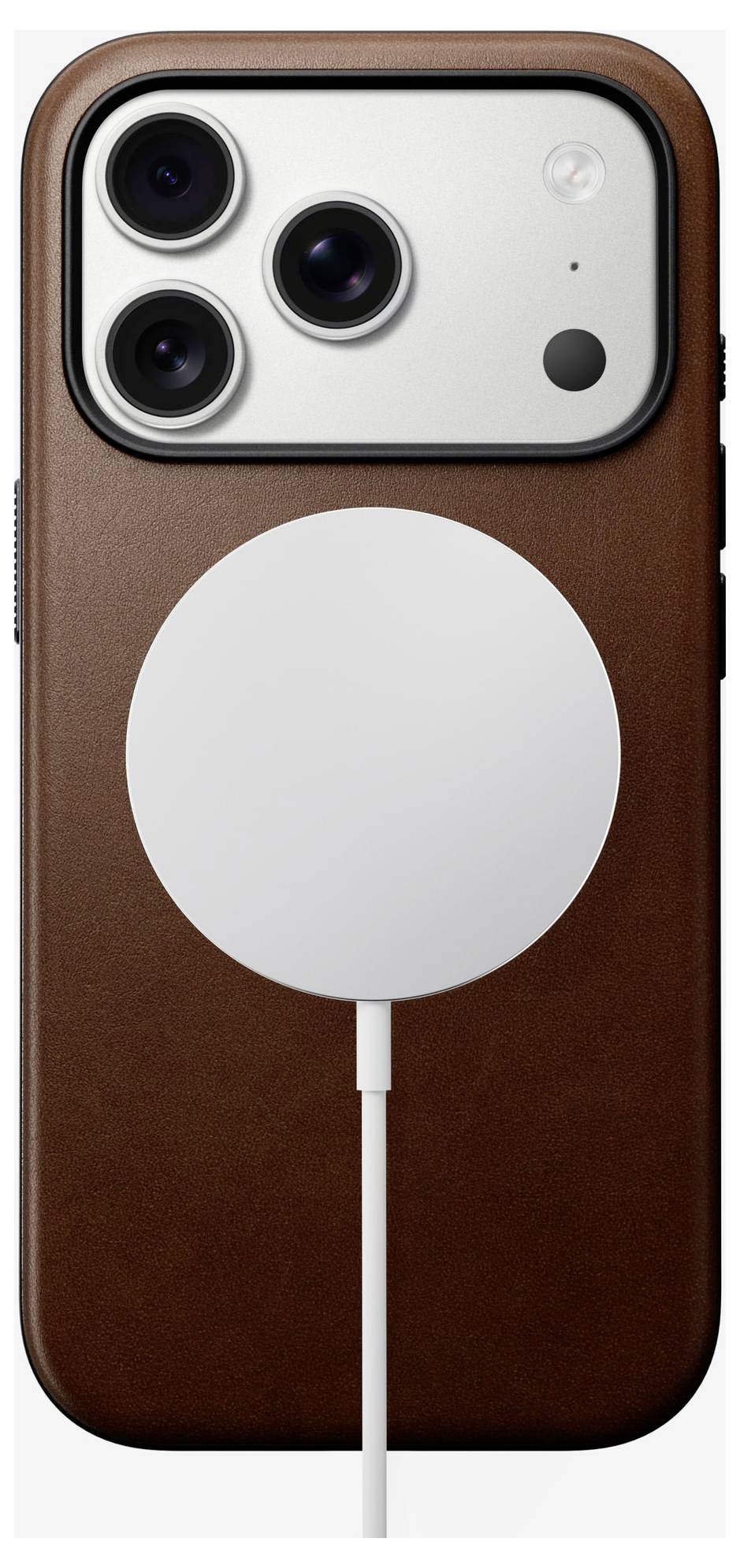 Nomad Modern Leather Case iPhone 17 Pro Brun NM014322858-1