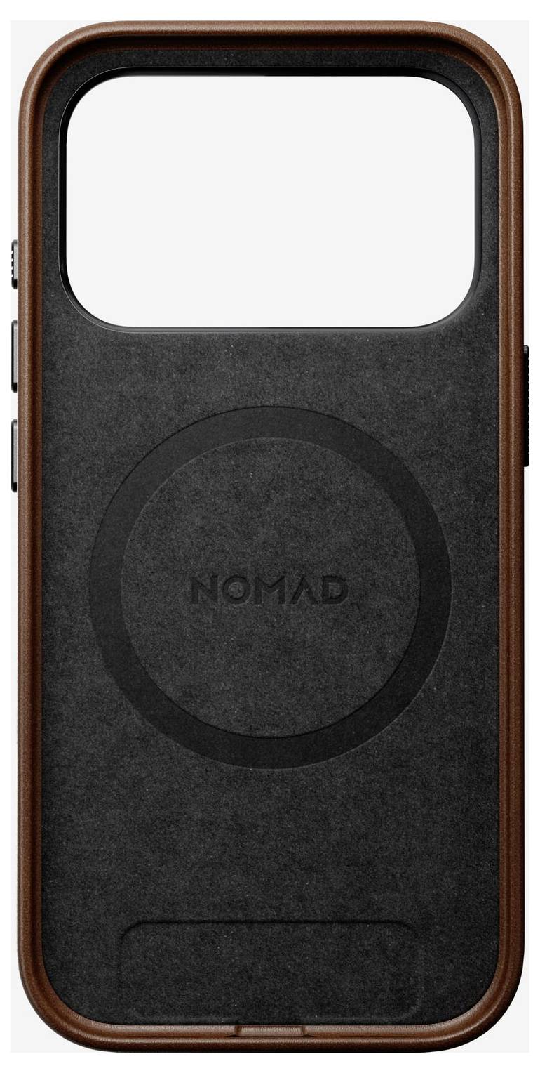 Nomad Traditional Leather Case Case iPhone 17 Pro Brun NM011949858-9