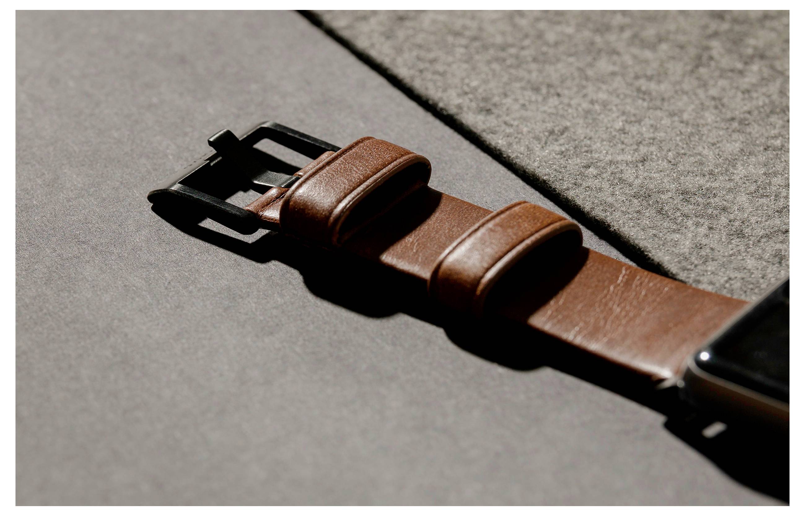 Nomad Modern Lthr. Brown Connect. Armbåndsstrop Brun-27