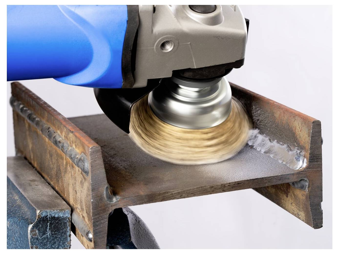PFERD TOOLS HEST PFERD Grydebørste uplukket TBU dia. 60 mm M14 messingbelagt stålflettråd-dia. 0,25 mm vinkelsliber POS -1