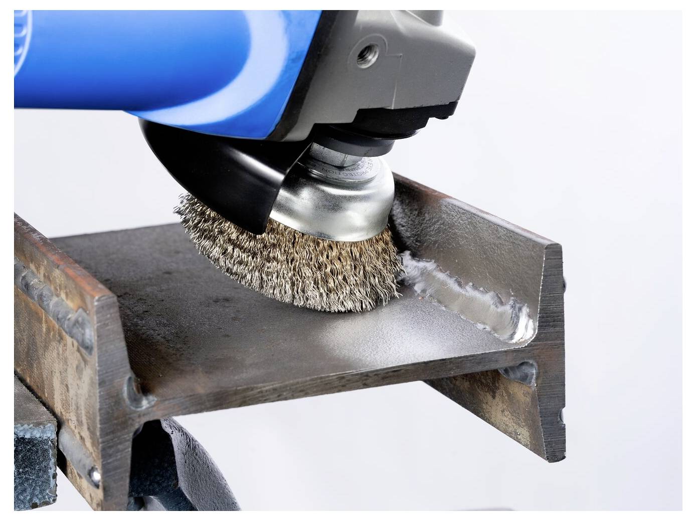 PFERD TOOLS HEST PFERD Grydebørste uplukket TBU dia. 60 mm M14 messingbelagt stålflettråd-dia. 0,25 mm vinkelsliber POS -2