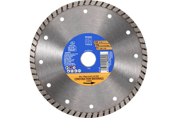 PFERD TOOLS 68300048 DG 178 x 2,2 x 22,23 START Diamantskæreskive  Diameter 178 mm   1 stk