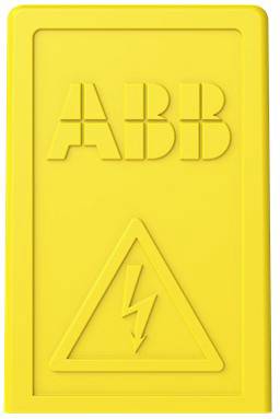 ABB 2CDL200180R0013 Tilbehør til fordelerskab Berøringsbeskyttelseskappe 10 mm² 1 stk-0